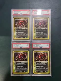 4x PSA 9 Mint Pokemon Dark Ariados 2004 EX Team Rocket Returns #30 Non Holo - Image 1