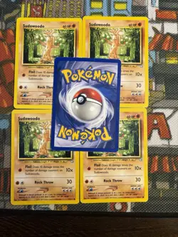 Pokemon Card Neo Genesis Sudowoodo 77/111 (x5) - Vintage WOTC - Set Of 5 🔥💎 - Image 4