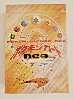 Pokemon Neo Starter Pack Sealed Japanese Vintage Gold Silver Deck Box US SELLER - Image 1