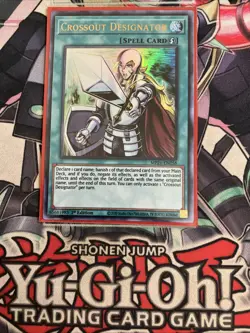 Crossout Designator Ultra Rare MP21-EN258 Yugioh - Image 1
