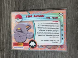2000 Topps Chrome Pokemon Arbok #24 Chrome - Image 2