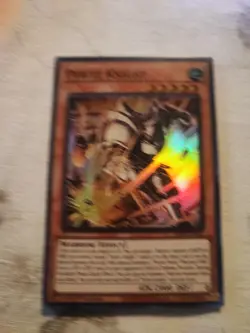 Yugioh! Pyrite Knight - LEDE-EN081 - Super Rare - 1st Edition Near Mint, English - Image 1