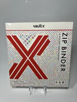 Vault X Anniversary 30th Edition Pokemon Exo-Tec 12 Pocket Zip Binder - Image 1