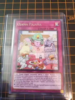 Ojama Pajama LED2-EN024 Rare 1st Ed. YuGiOh! TCG NM With Top Loader - Image 1