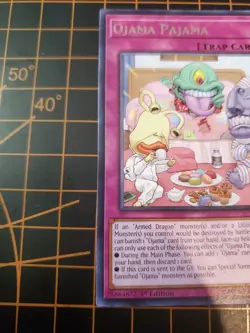 Ojama Pajama LED2-EN024 Rare 1st Ed. YuGiOh! TCG NM With Top Loader - Image 5