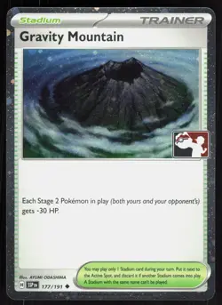 GRAVITY MOUNTAIN ( SSP 177/191 ) Cosmos Holo - Pokemon - 2024 ODASHIMA LP - Image 1