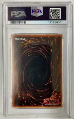 Yugioh LOB-005 Dark Magician 1st Ed. Very Wavy PSA 9 2002 Vintage Original - Image 4