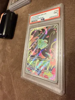 2025 POKEMON MEG EN - BULBASAUR ILLUSTRATION RARE- MIN PSA 9 #133 - Image 3