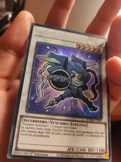 YUGIOH Guerriero Rottame BLMM-it009 Rara segreta 1stEd CHIBI alt Artwork nm - Image 2