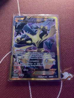 Pokemon Alakazam EX Full Art Secret Rare Holo 125/124 Fates Collide - Image 1
