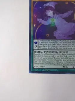 Dreaming Nemleria CYAC-EN015 Super Rare 1st Ed NM | YuGiOh - Image 4