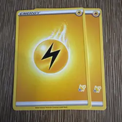 5x Basic Energy Electric - Pikachu Stamped - Pokemon - Image 1