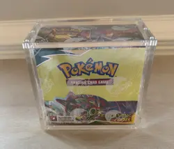 Pokemon Sword & Shield: Evolving Skies Booster Box "Case Fresh" In Acrylic Case - Image 2