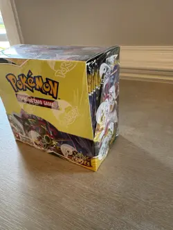 Pokemon Sword & Shield: Evolving Skies Booster Box "Case Fresh" In Acrylic Case - Image 5