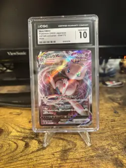 2022 Pokemon JPN SWSH FA/MEW VMAX VSTAR Universe CGC 10 - Image 1