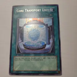 YUGIOH CORE TRANSPORT UNIT ABPF-EN089 1ST SECRET VLP - Image 1