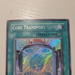 YUGIOH CORE TRANSPORT UNIT ABPF-EN089 1ST SECRET VLP - Image 3