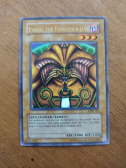 Exodia the Forbidden One LOB-124 The Legend of Blue Eyes White Dragon Unlimited - Image 1