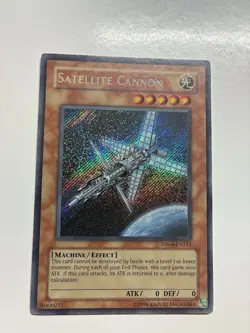 USA Seller Yugioh Satellite Cannon DR04-EN241 Dark Revelation 4 Secret Rare VLP - Image 1