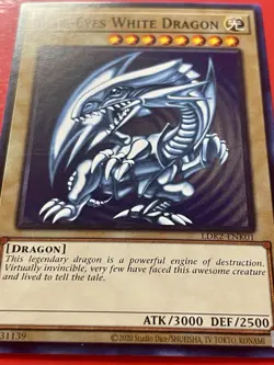 Blue-Eyes White Dragon | SDK Art | LDK2-ENK01 | NM | Common | YuGiOh! - Image 2