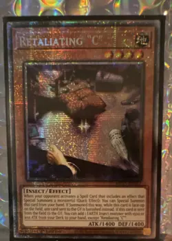 Yu-Gi-Oh! Retaliating "C" MP25-EN027 Starlight Rare 1st Edition NM - Image 1