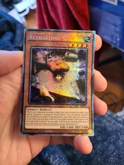 Yugioh Retaliating "C" MP25-EN027 1st Starlight Rare - Image 1