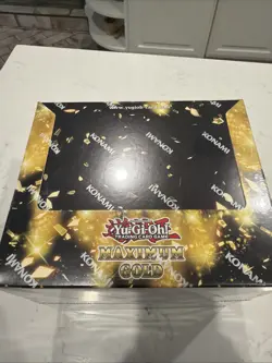 YuGiOh Maximum Gold Sealed Display Box (5 mini Boxes) 4 Packs Per Mini Box - Image 2