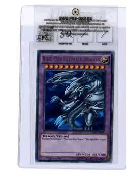 Yugioh - Blue-Eyes Ultimate Dragon LDK2-ENK40 Ultra Rare SWS PRE-GRADE T4 NM - Image 1