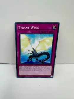 LEDD-ENA33 Tyrant Wing Common Unlimited Edition Yugioh Card TCG - Image 1