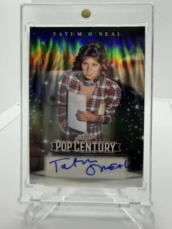 2026 Leaf Pop Century Tatum O’Neal Autograph Auto Signed Card #’d /25 - Image 1