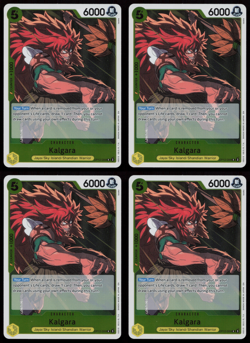 4 x One Piece OP12-099 R Kalgara - English - Foil - Playset - NM/M - Image 1