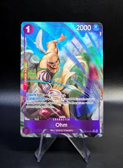 Ohm | OP15-061 NM | R Alt Art | Adventure On Kami’s Island | One Piece TCG - Image 1