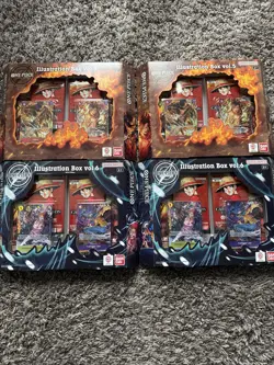 ONE PIECE TCG ILLUSTRATION BOX VOLUME 5 & 6 - Lot of 4 - (2 each) - SEALED - Image 1
