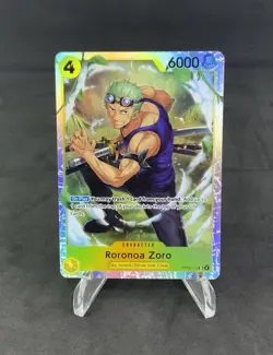 Roronoa Zoro SR OP15-113 ENGLISH ONE PIECE TCG Adventure on KAMI’s Island - ENG - Image 1