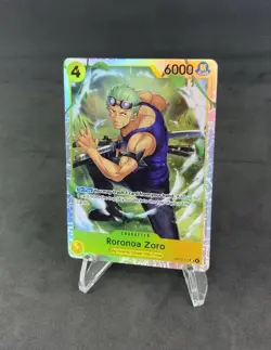 Roronoa Zoro SR OP15-113 ENGLISH ONE PIECE TCG Adventure on KAMI’s Island - ENG - Image 2