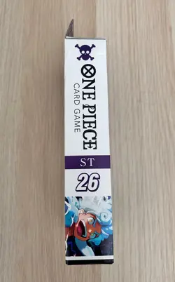 One Piece TCG - Luffy Starter Deck ST26 ENGLISH Sealed - wear on box - Image 3