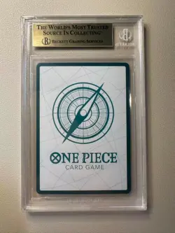 2024 One Piece Japanese PRB01 Portgas D.Ace Gold DON!! Super Alt Art BGS 9.5!! - Image 2