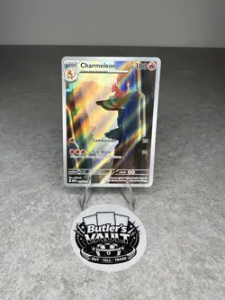 Pokemon TCG Charmeleon Holo Card Scarlet Violet-151 Illustration Rare 169/165 - Image 1