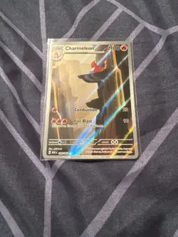 Pokemon TCG Charmeleon Holo Card Scarlet Violet-151 Illustration Rare 169/165 - Image 1