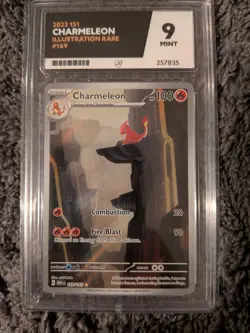 Pokemon TCG Charmeleon Holo Card Scarlet Violet-151 Illustration Rare 169/165 - Image 1