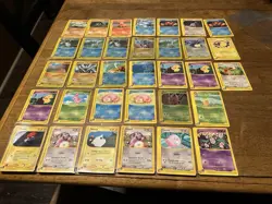 Skyridge Aquapolis Expedition Pokemon Card Lot Of 33 vintage Cards MP-HP Most HP - Image 1