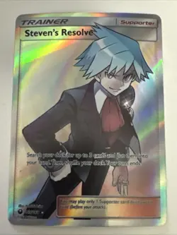 STEVENS RESOLVE Trainers Trainer Holographic Goddess Story Custom Art Foil Card - Image 1