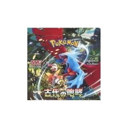 Trading Card Box Pokemon Game Scarlet & Violet Expansion Pack Ancient Roar Used - Image 1