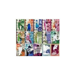 “Yuyu Hakusho Hot Stamp Illustration Card Collection” Set of all 15 Used - Image 1