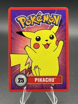 Rare Vintage 1999 Pokemon Rolls Pikachu #25 Promo Card - Image 1
