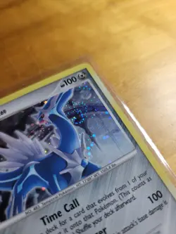 Dialga DP49 Diamond & Pearl Pokemon Promo Holo Full Spiral Rare Pokemon Card NM - Image 3