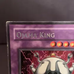 Yugioh Ojama King SOD-EN034 Soul of the Duelist-1st Edition Ultra Rare Card LP - Image 3