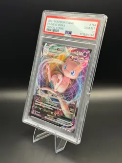Pokemon TCG MEW VMAX 114/264 Ultra Rare Fusion Strike PSA 10 - Image 2
