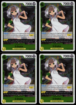 S-Snake EB03-059 x4 PLAYSET Extra Booster: One Piece Heroines Edition Foil - Image 1