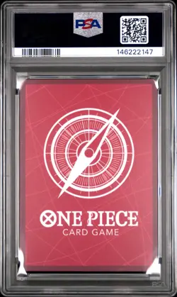 2025 ONE PIECE PROMOS PSA MAGAZINE EXCLUSIVE #001 SHANKS PSA 10 - Image 2